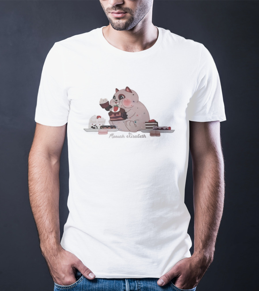 Moriah Elizabeth Cat Enjoying Cakes T-Shirt