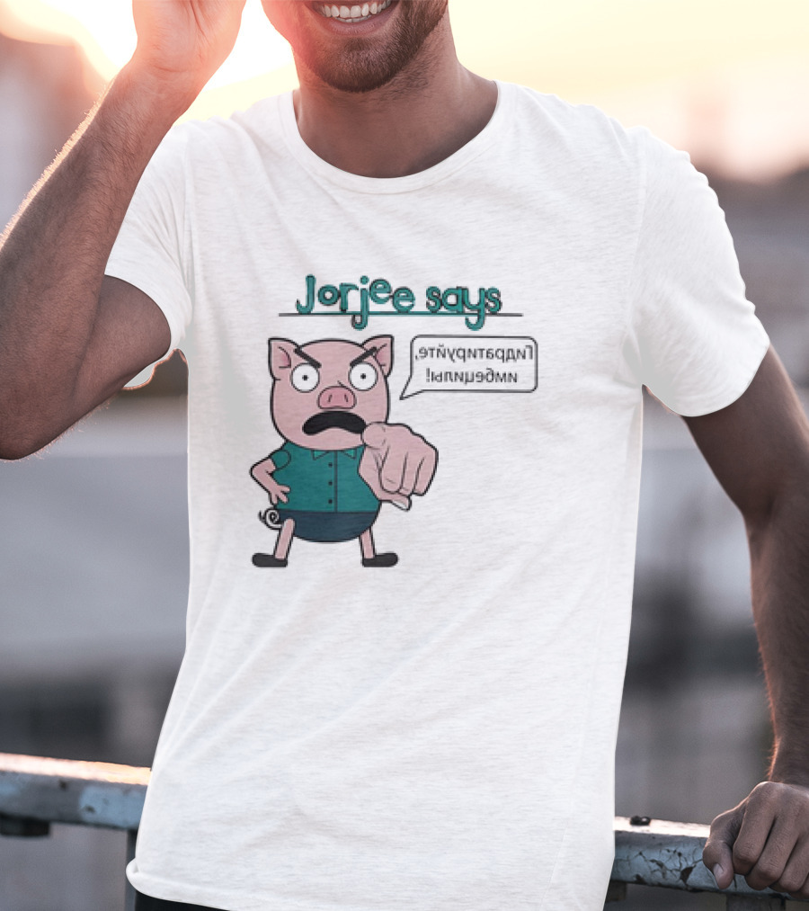 Jorjee Says Unplug And Play T-Shirt