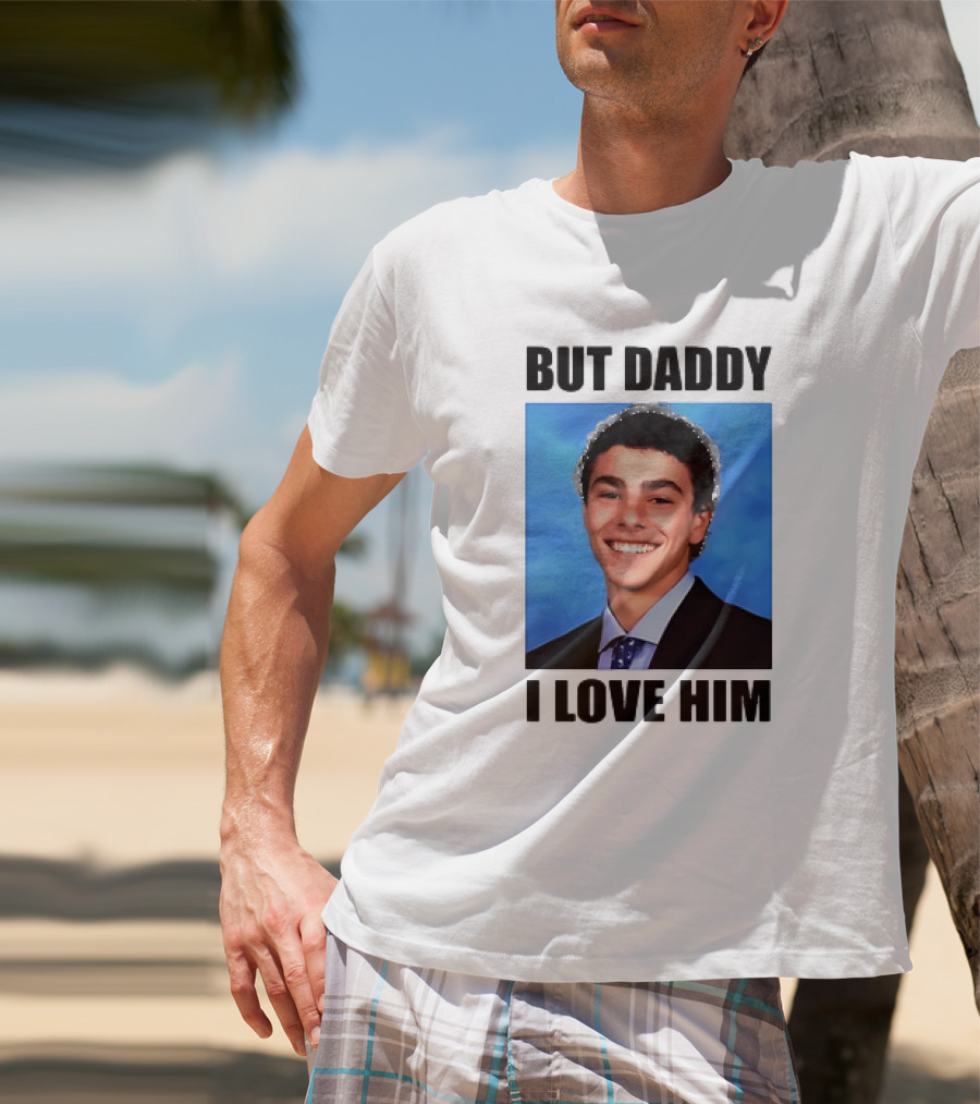 But Daddy I Love Him Smiling Luigi Y2K T-Shirt