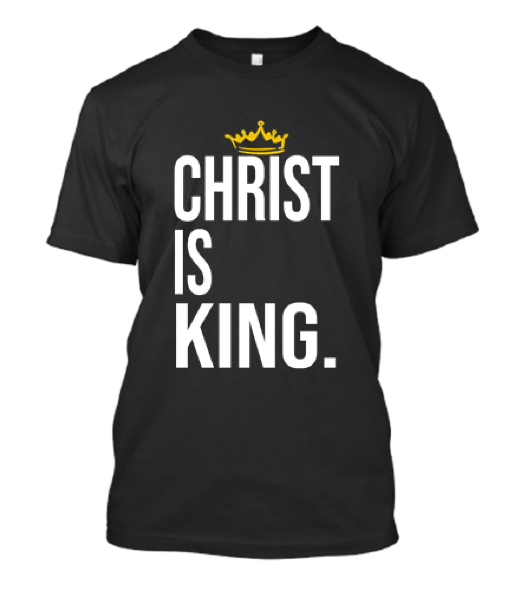Christ Is King Crown T-Shirt