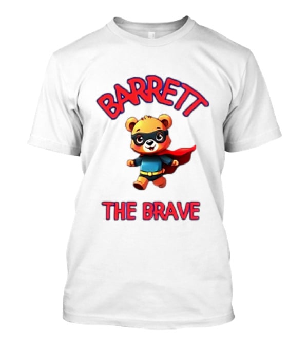 Barrett The Brave Superhero Bear T-Shirt