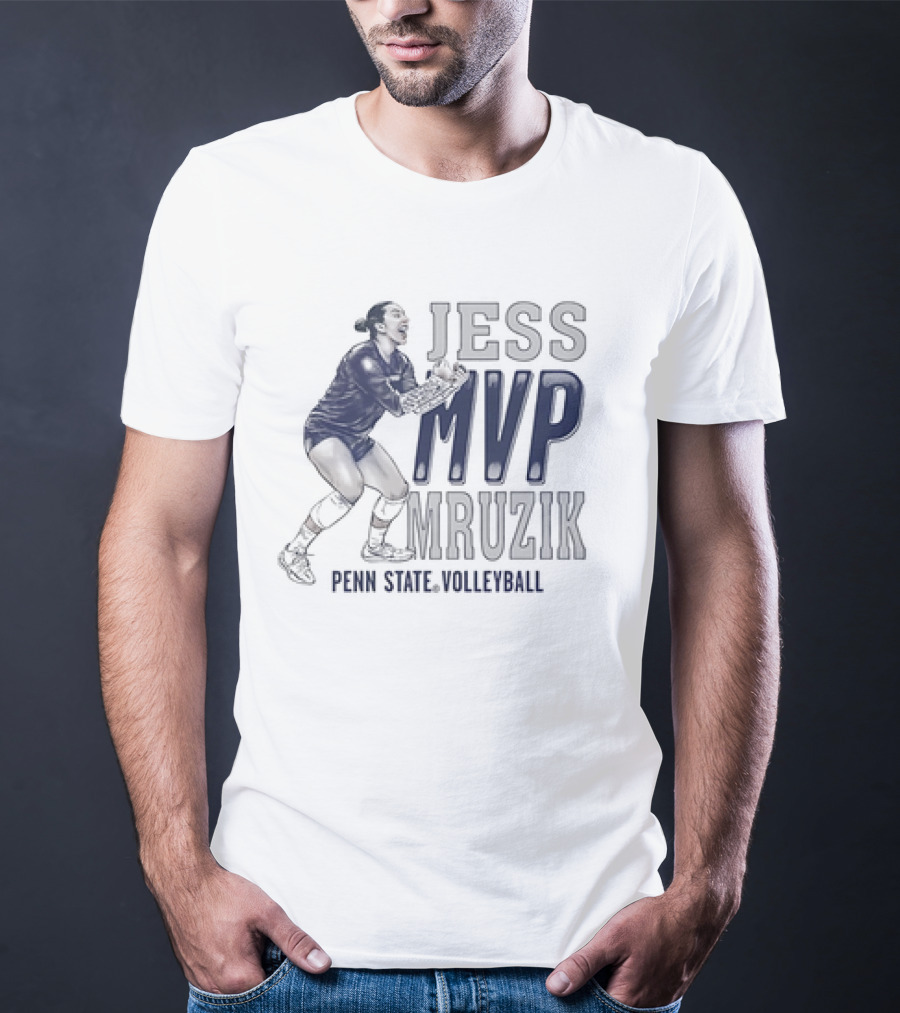 Jess MVP Mruzik Penn State Volleyball 90s T-Shirt