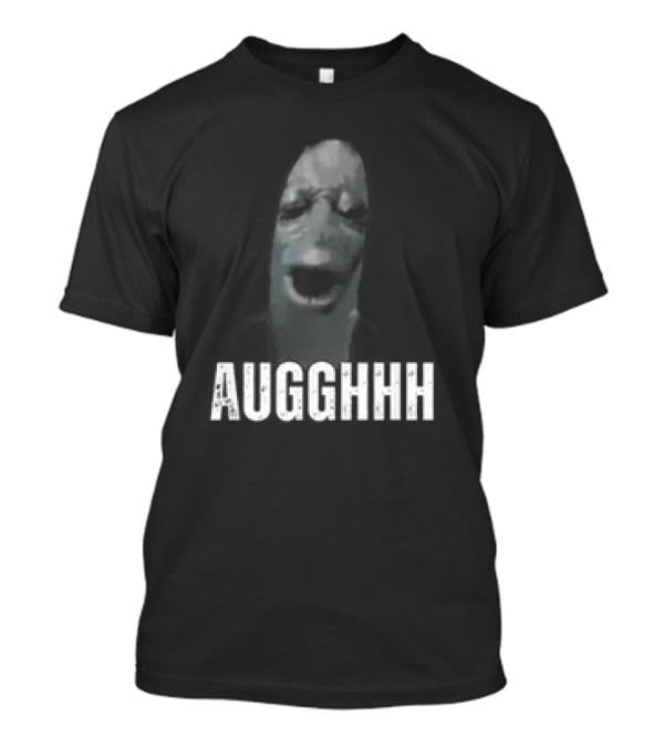 AUGGHHH Cursed Plankton Meme T-Shirt