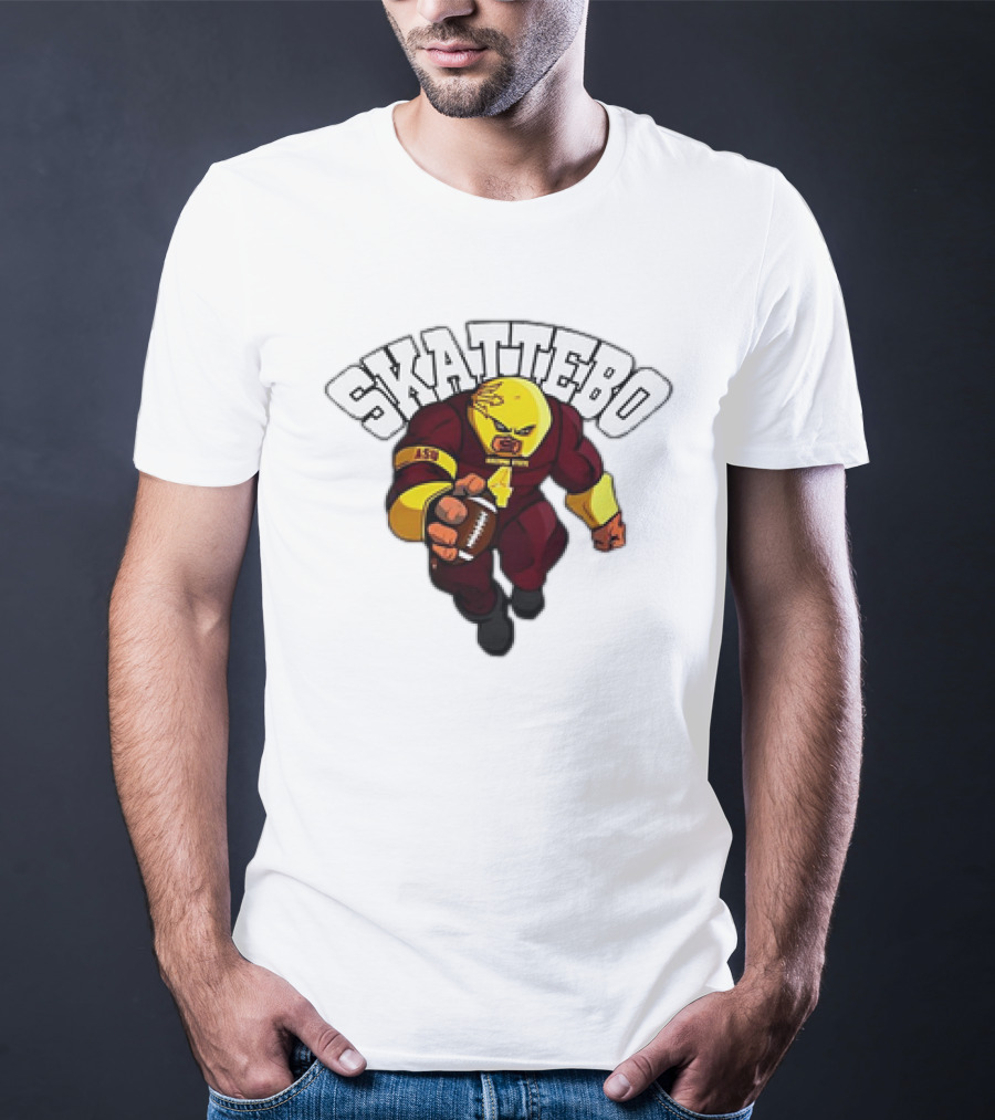 Arizona State Sun Devils Skattebo Football Mascot ASU Juggernaut T-Shirt