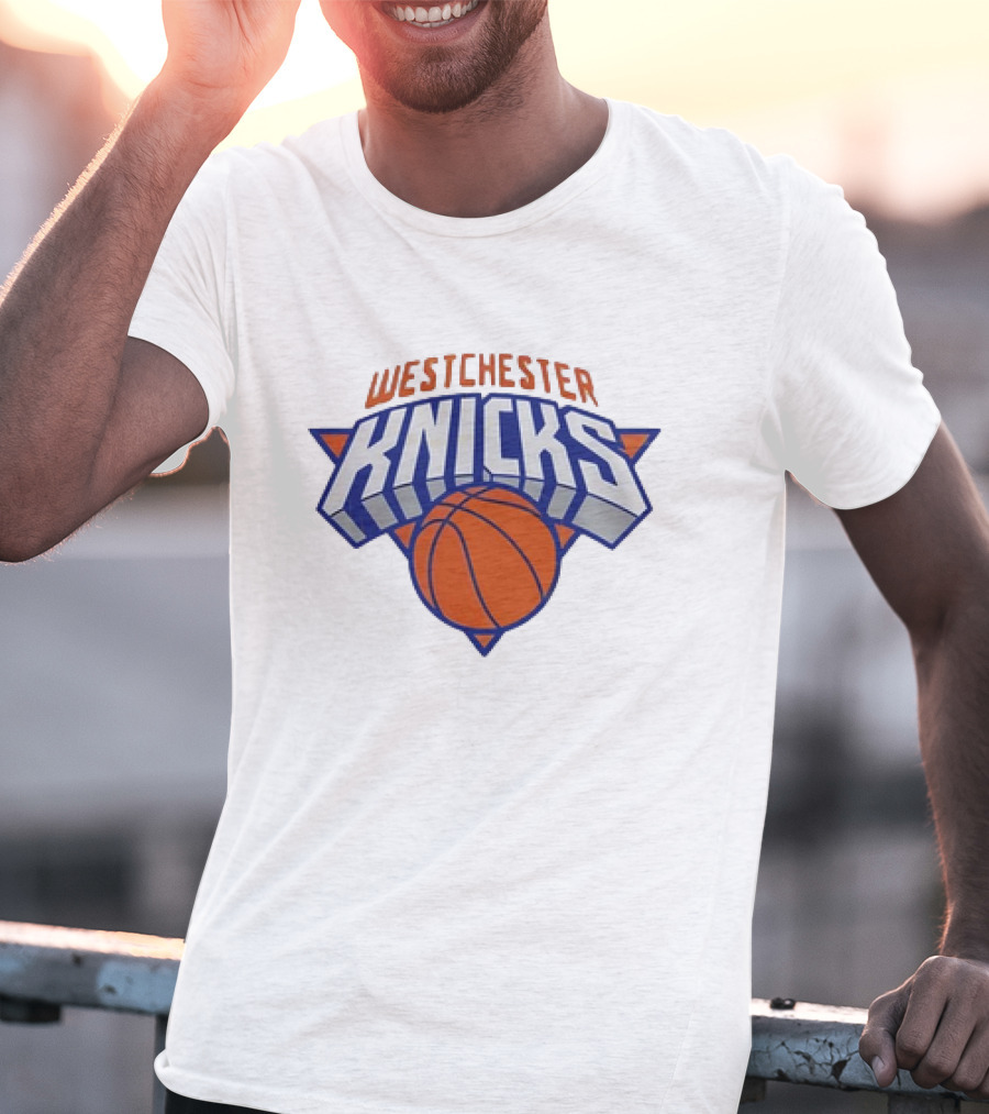 Westchester Knicks Basketball Emblem T-Shirt