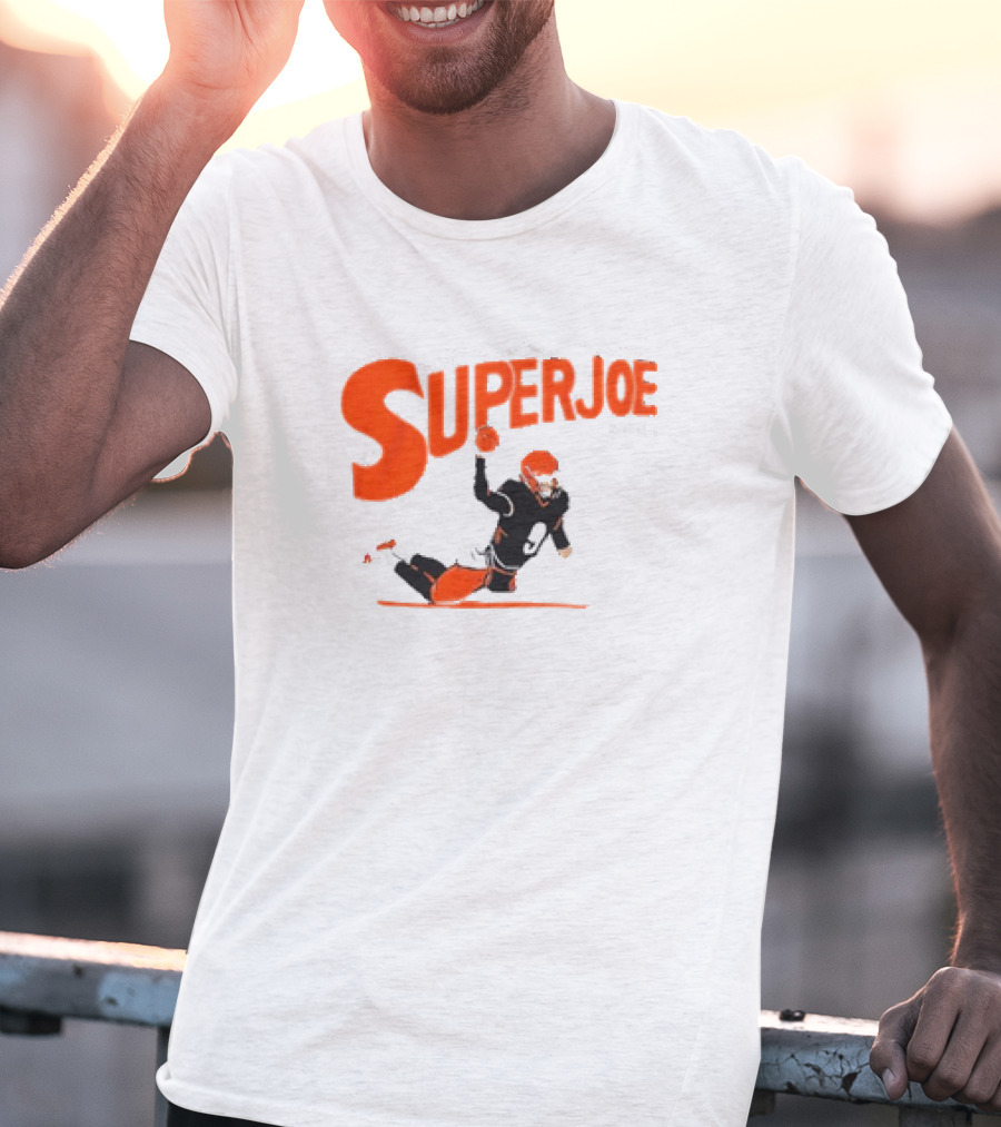 Superjoe Throw 9 Football Superstar T-Shirt