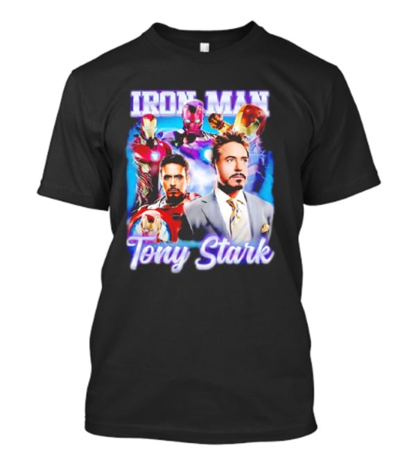 Iron Man Tony Stark Marvel Studio T-Shirt
