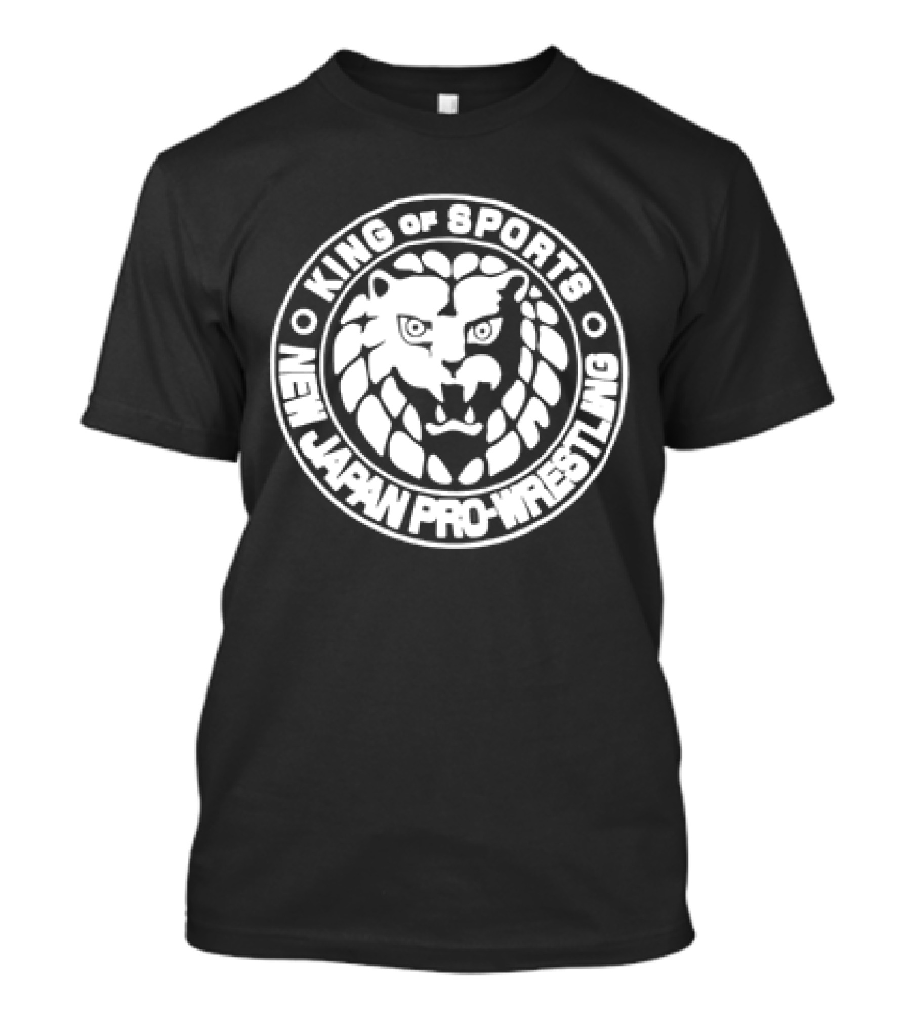 King Of Sports New Japan Pro Wrestling Lion T-Shirt