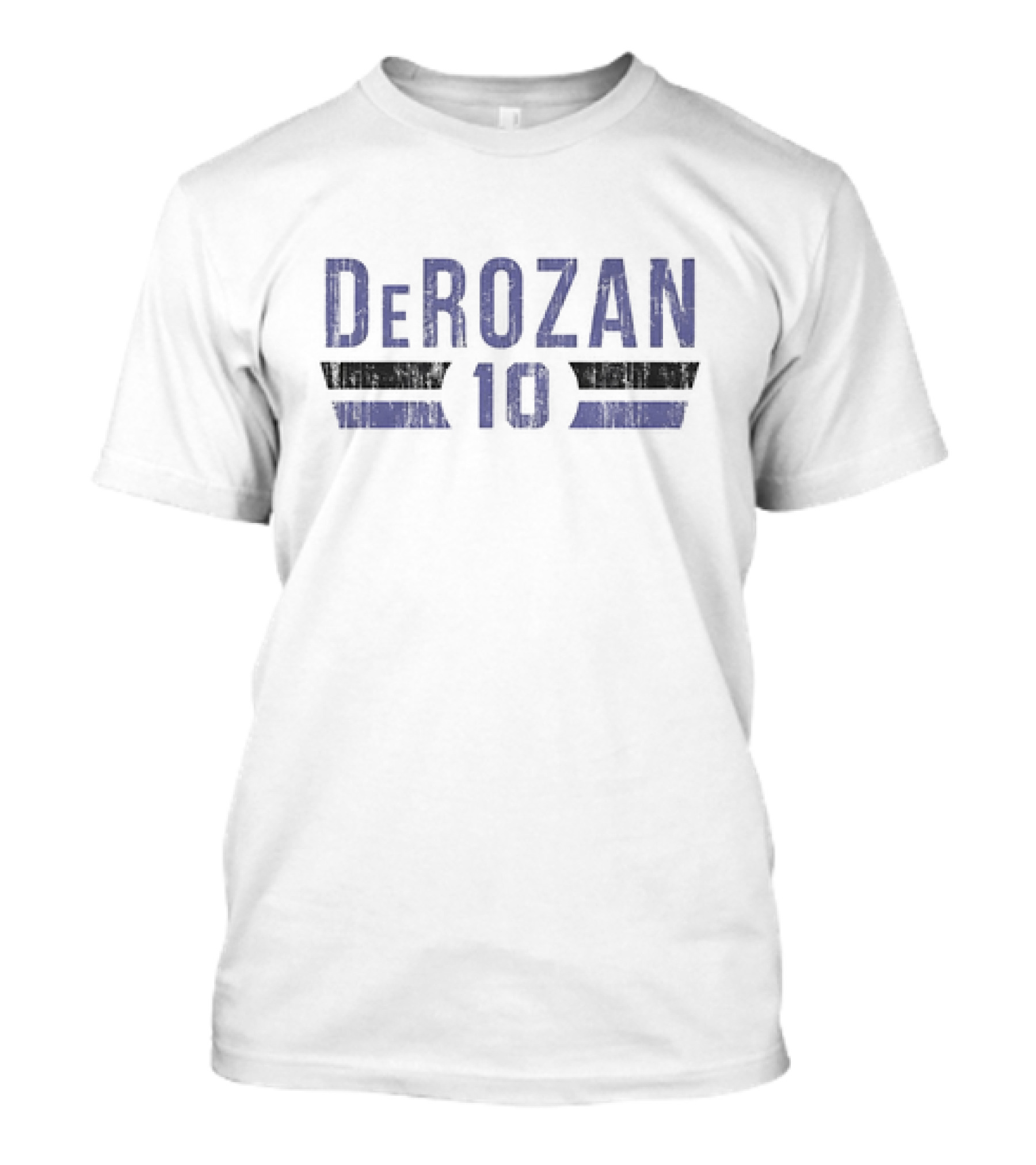 DeMar DeRozan 10 NBA Vintage Basketball Font T-Shirt