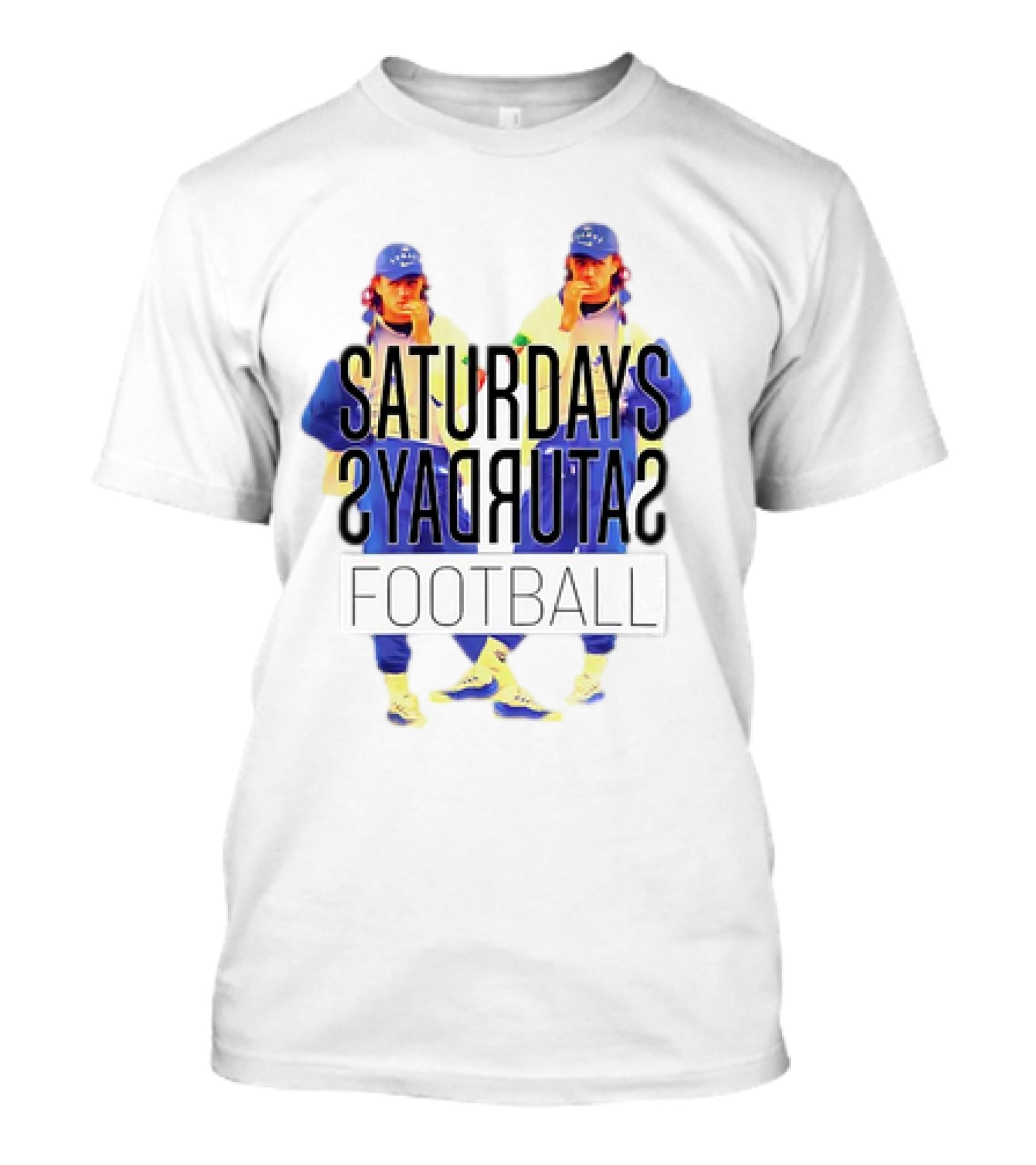 Saturdays Eternal Football Dual Reflection Sports T-Shirt