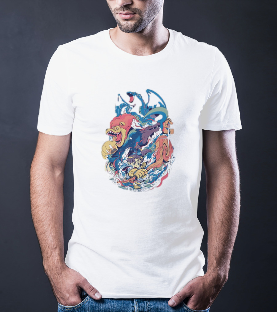 Quest 64 Magic 64 Elemental Beasts T-Shirt