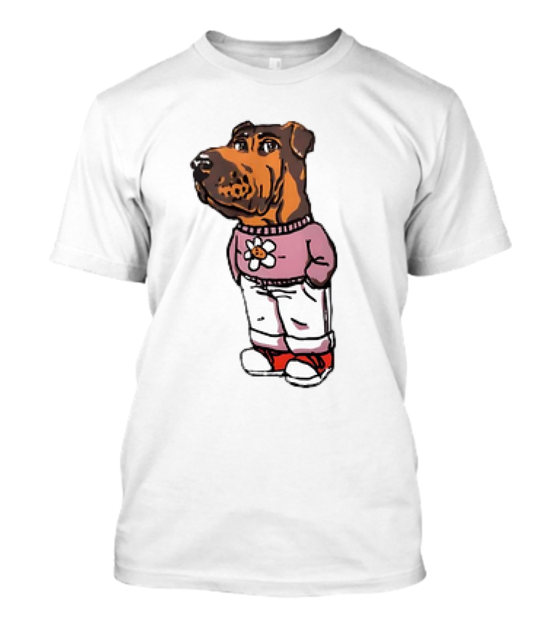 Space Dogs Chill Mable Flower T-Shirt