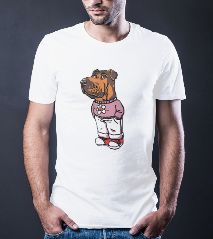 Space Dogs Chill Mable Flower T-Shirt