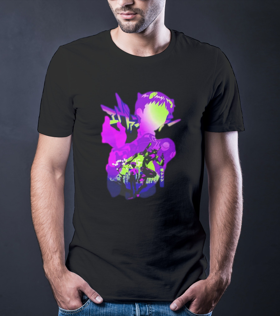 Shinji Ikari Neon Genesis Evangelion Eva-01 Dynamic T-Shirt