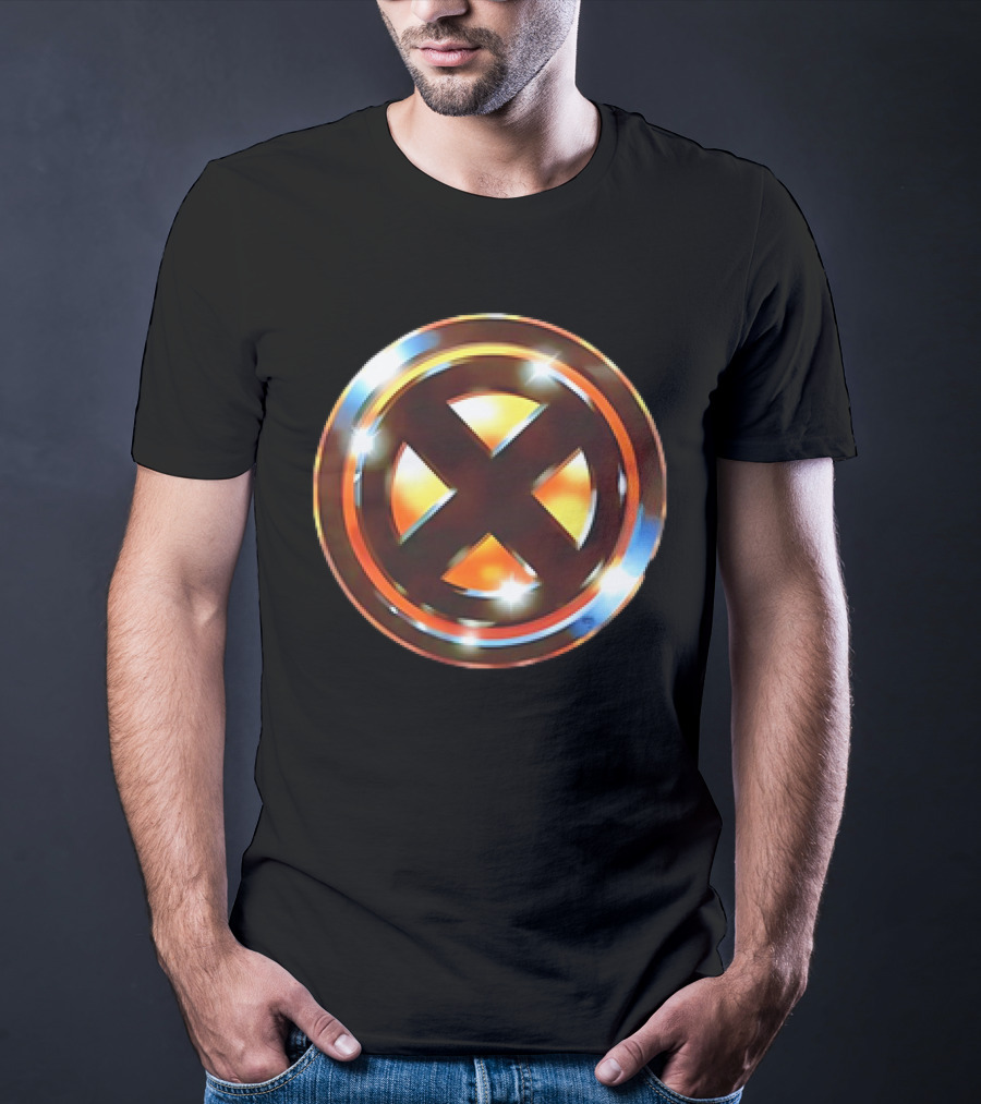 X-Men Logo X The 1989 Batman Mutants 1989 Logo Crossover T-Shirt