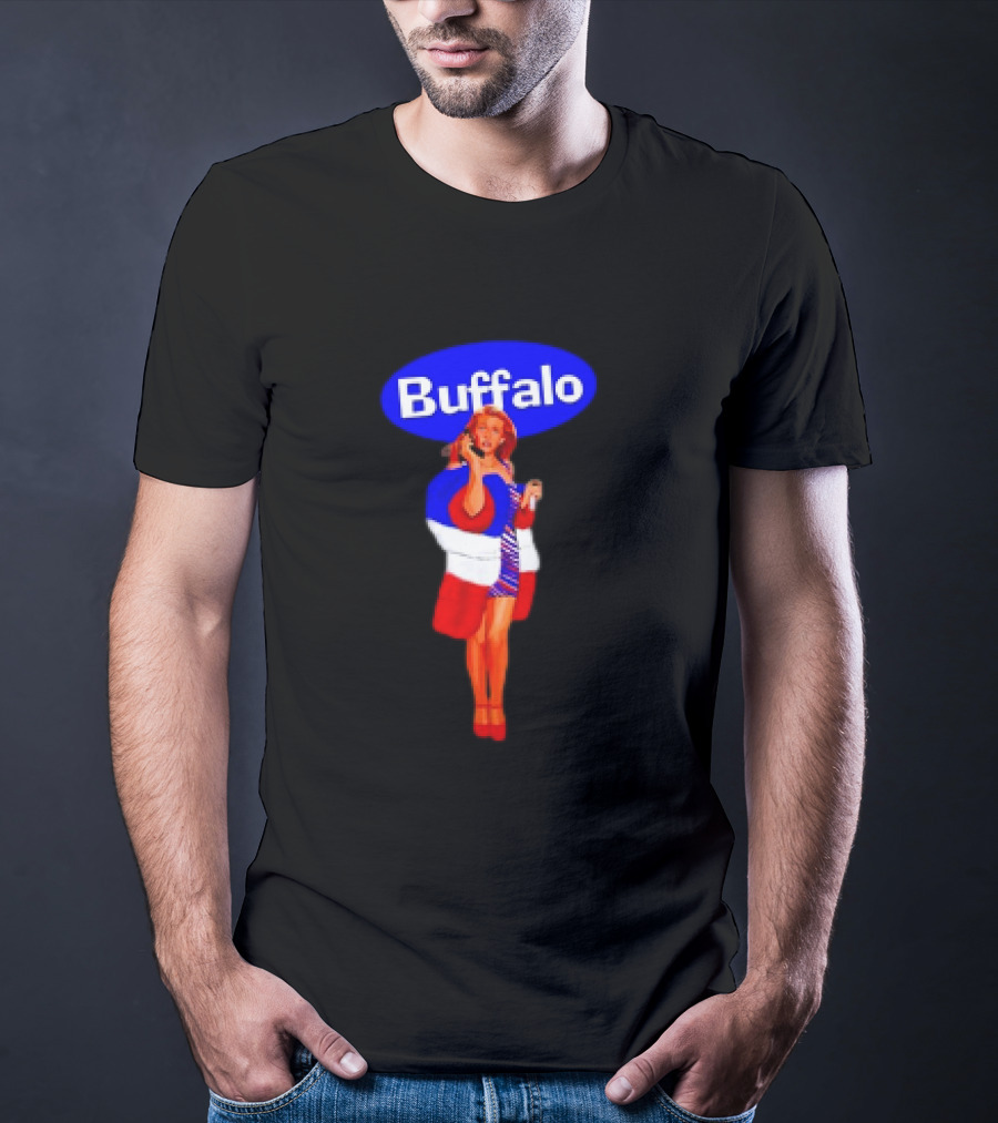Buffalo Clueless Mafia Cher Iconic Look In Red White Blue T-Shirt