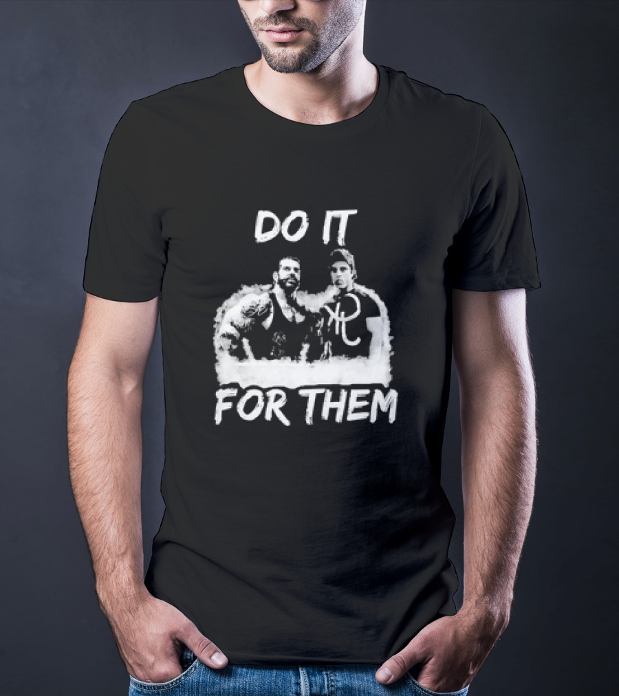 Do It For Them Retro Fitness Inspiration T-Shirt
