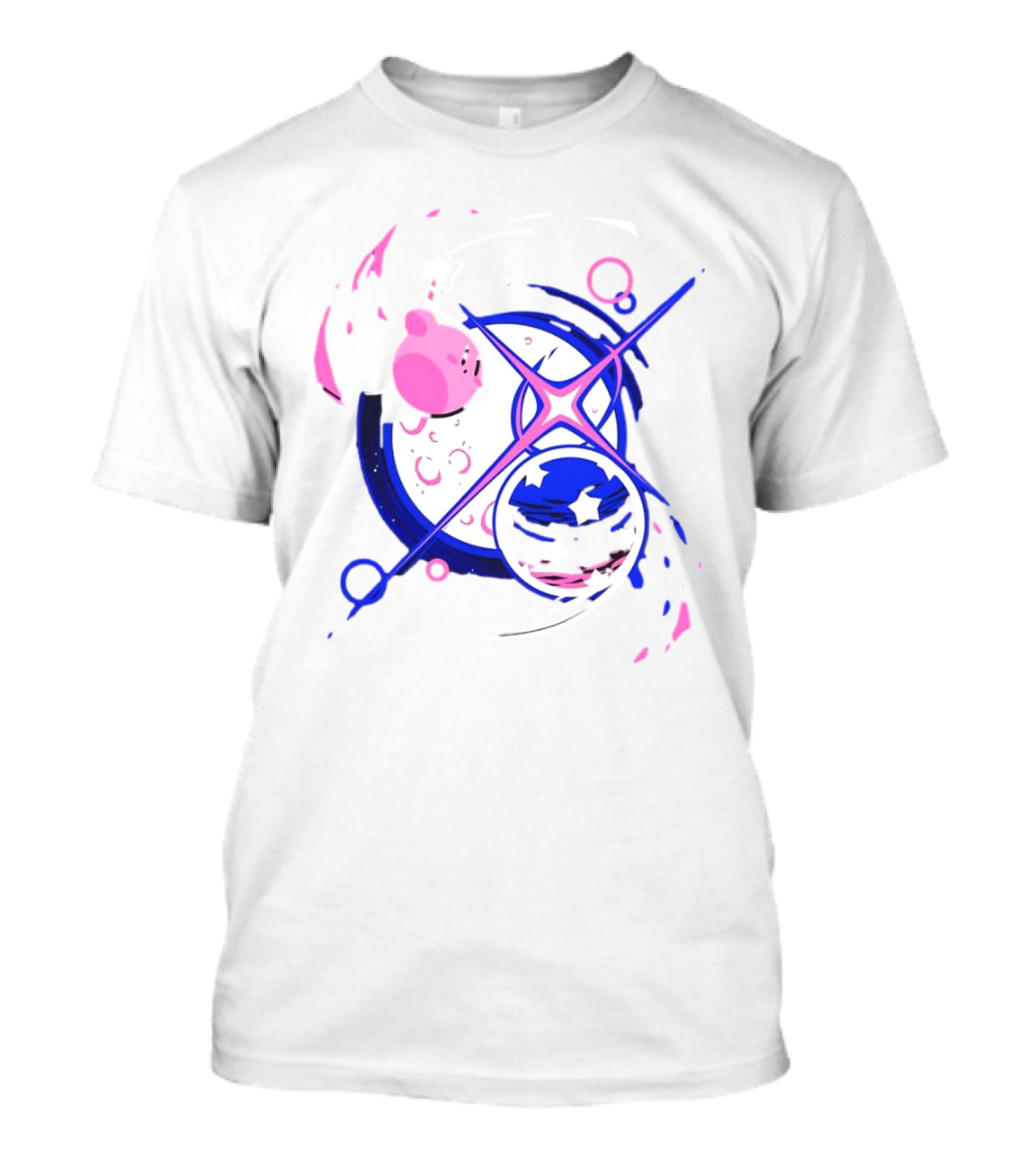 Kirby Oyasumi Celestial Moon Stars Dream T-Shirt