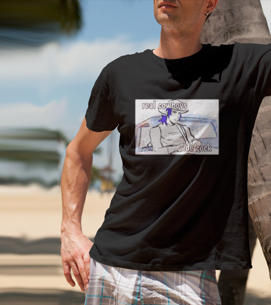 Real Cowboys Ride Cock Summer Manhwa T-Shirt