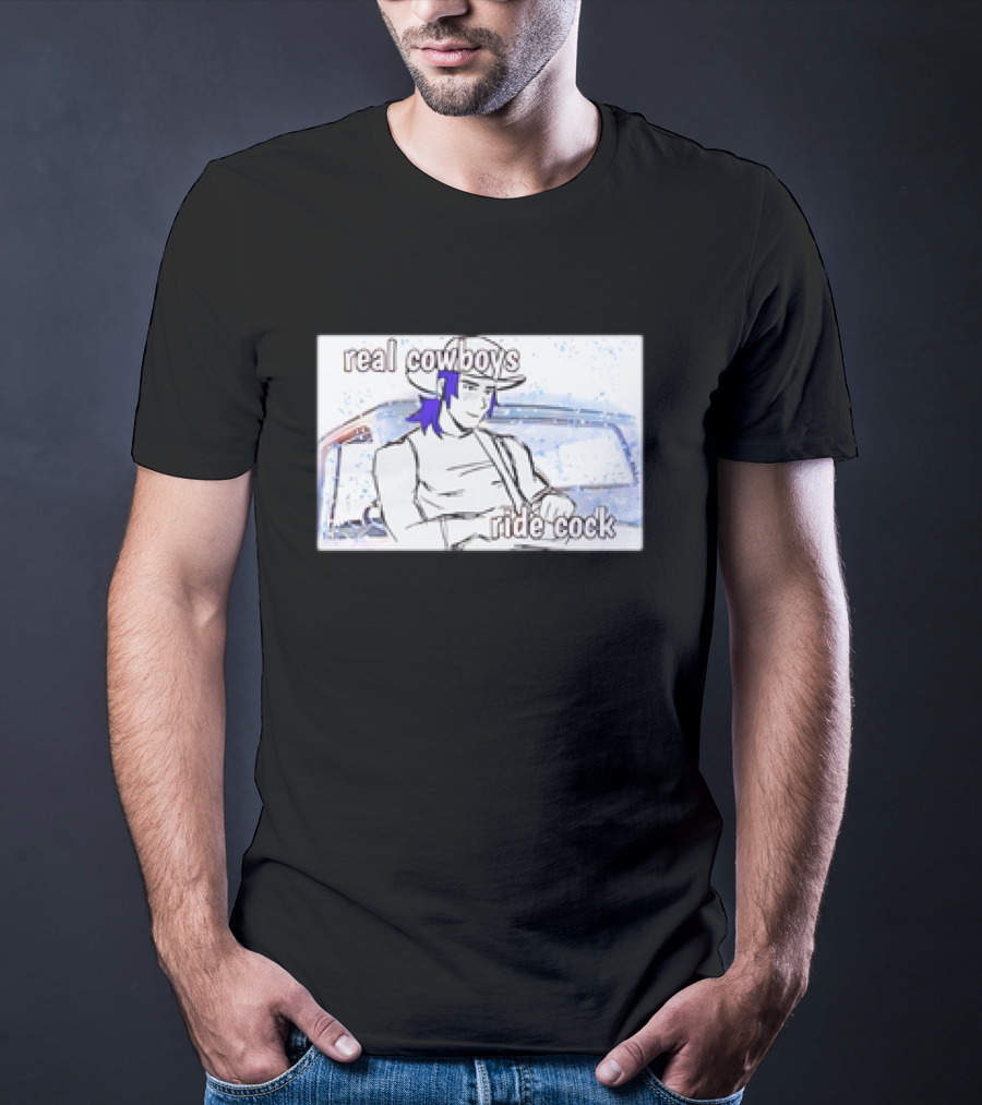 Real Cowboys Ride Cock Summer Manhwa T-Shirt