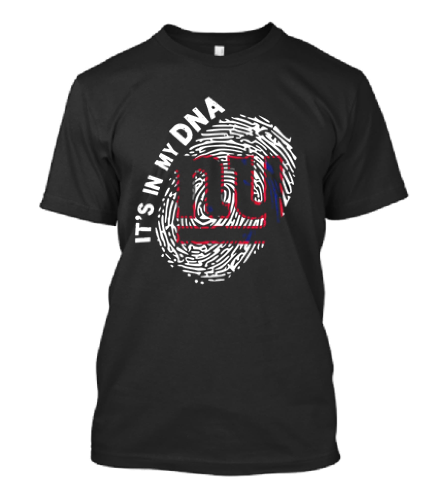 It's In My DNA NY Giants Fingerprint T-Shirt