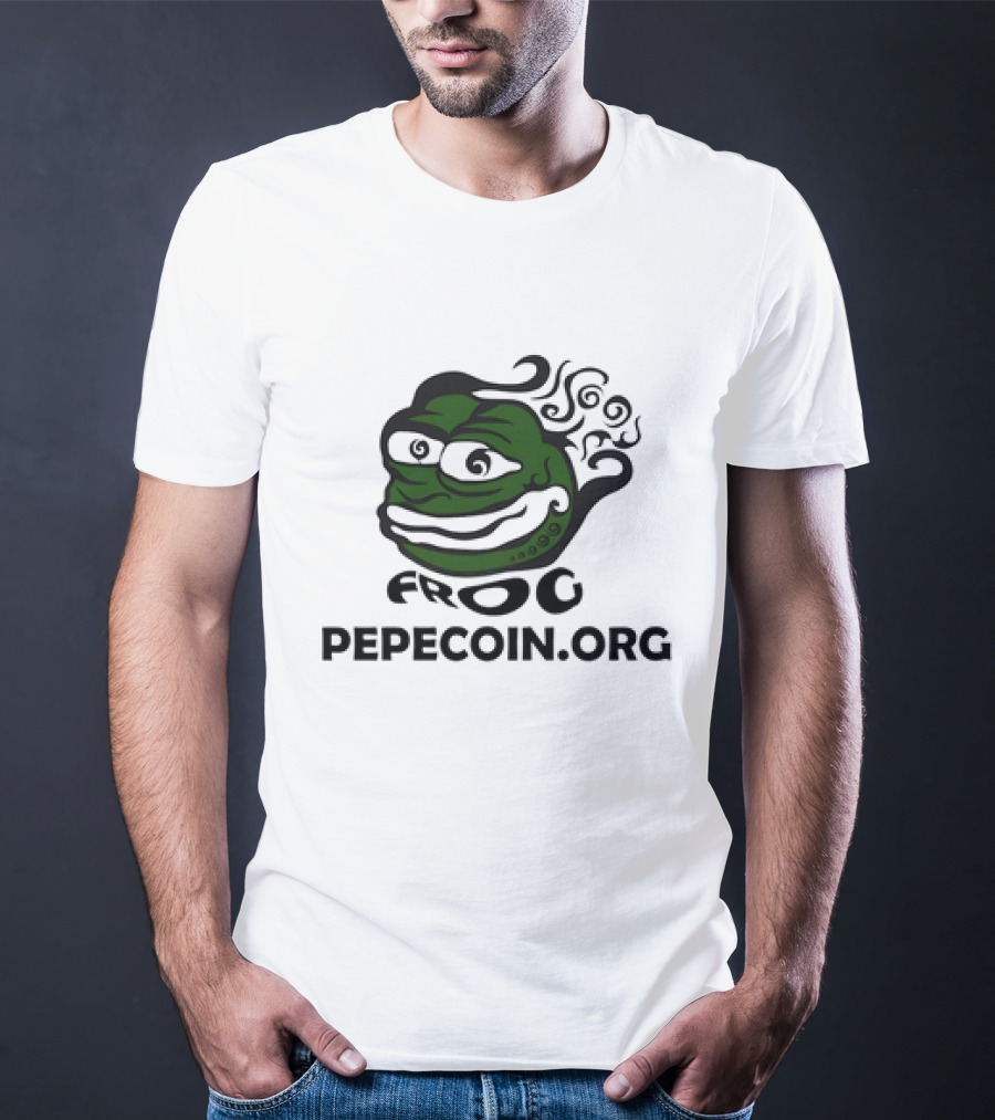 Frog Pepecoin.org Pepethefrogger T-Shirt
