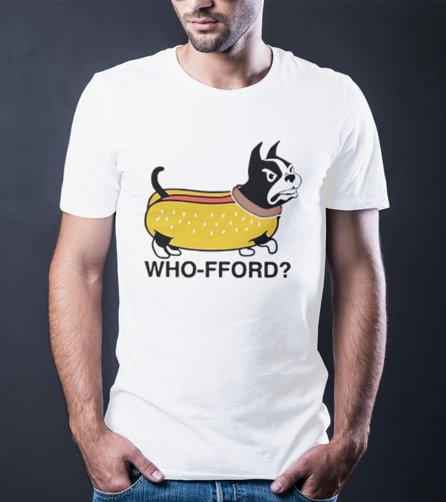 Furman Paladins Who-fford Hot Dog Bulldog T-Shirt