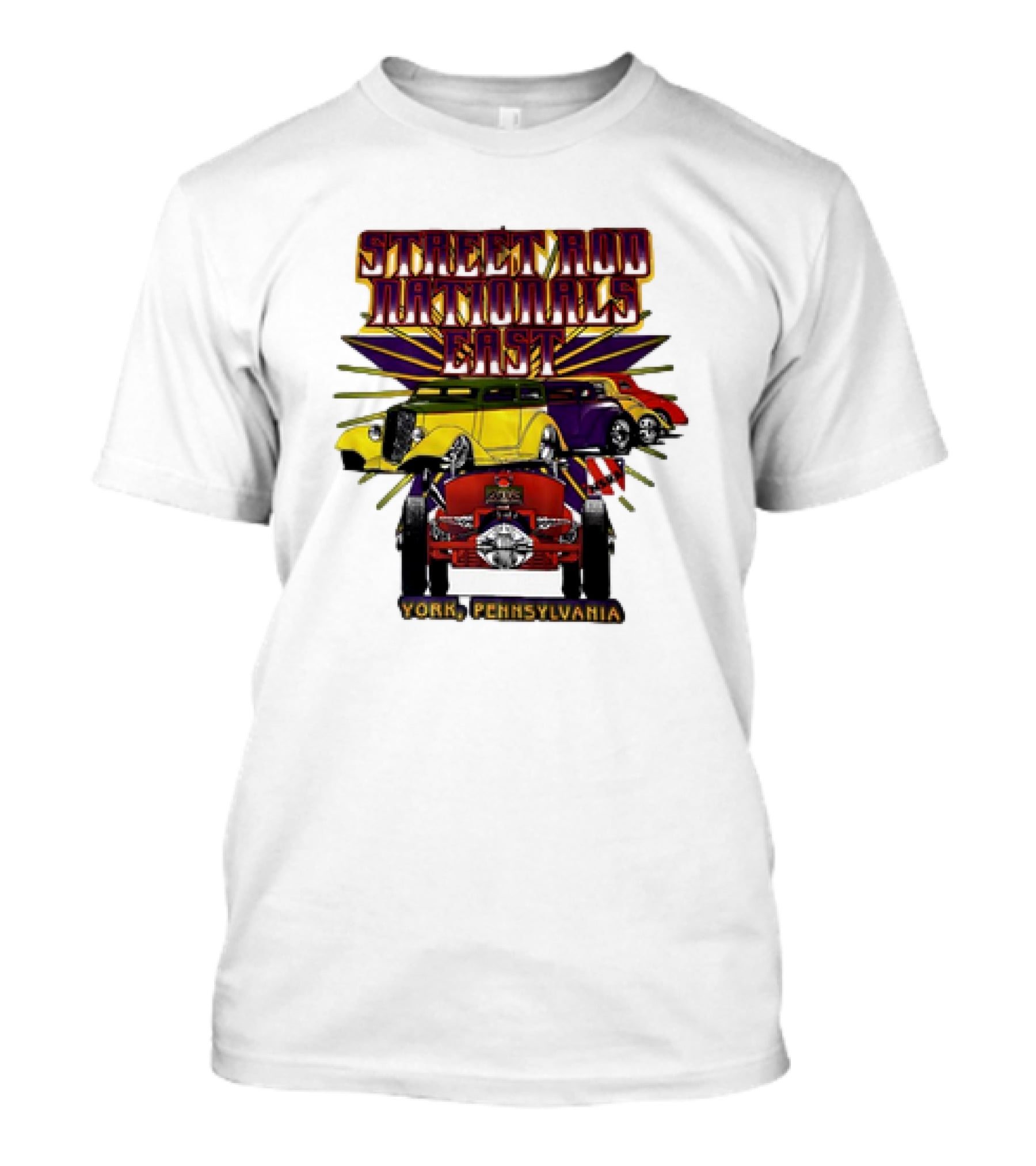 Street Rod Nationals East York Pennsylvania 2005 Vintage Car T-Shirt
