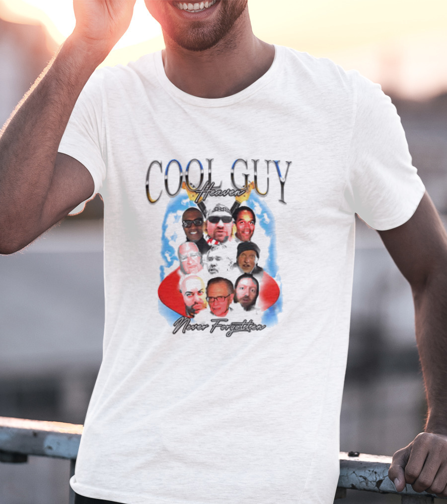 Cool Guy Heaven Never Forgotten Faces T-Shirt