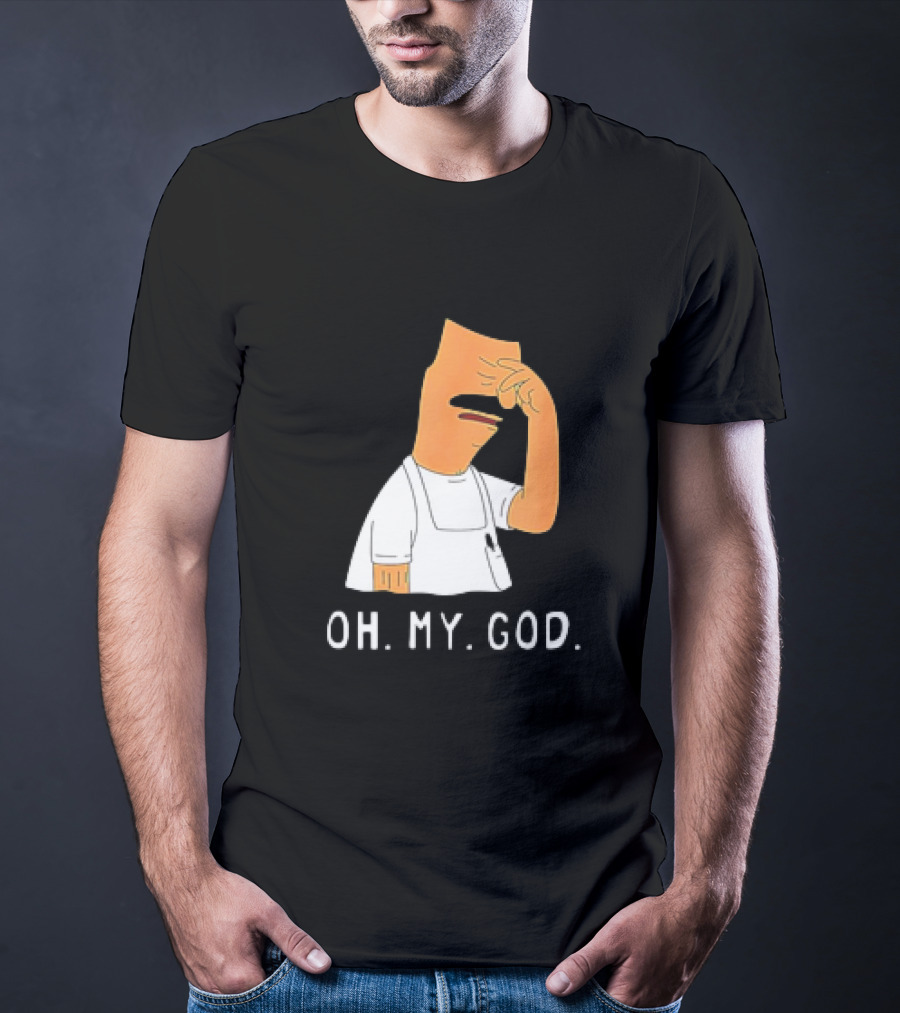Bob’s Burgers Oh My God Facepalm Expression T-Shirt
