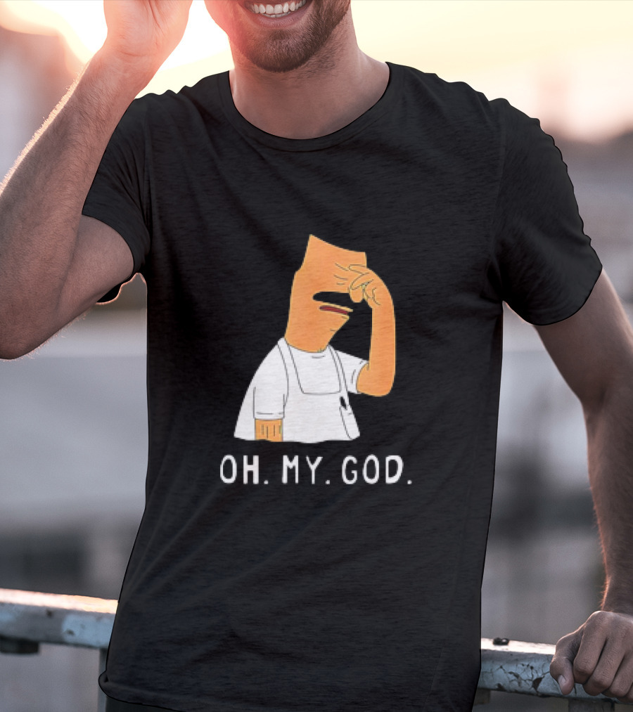 Bob’s Burgers Oh My God Facepalm Expression T-Shirt