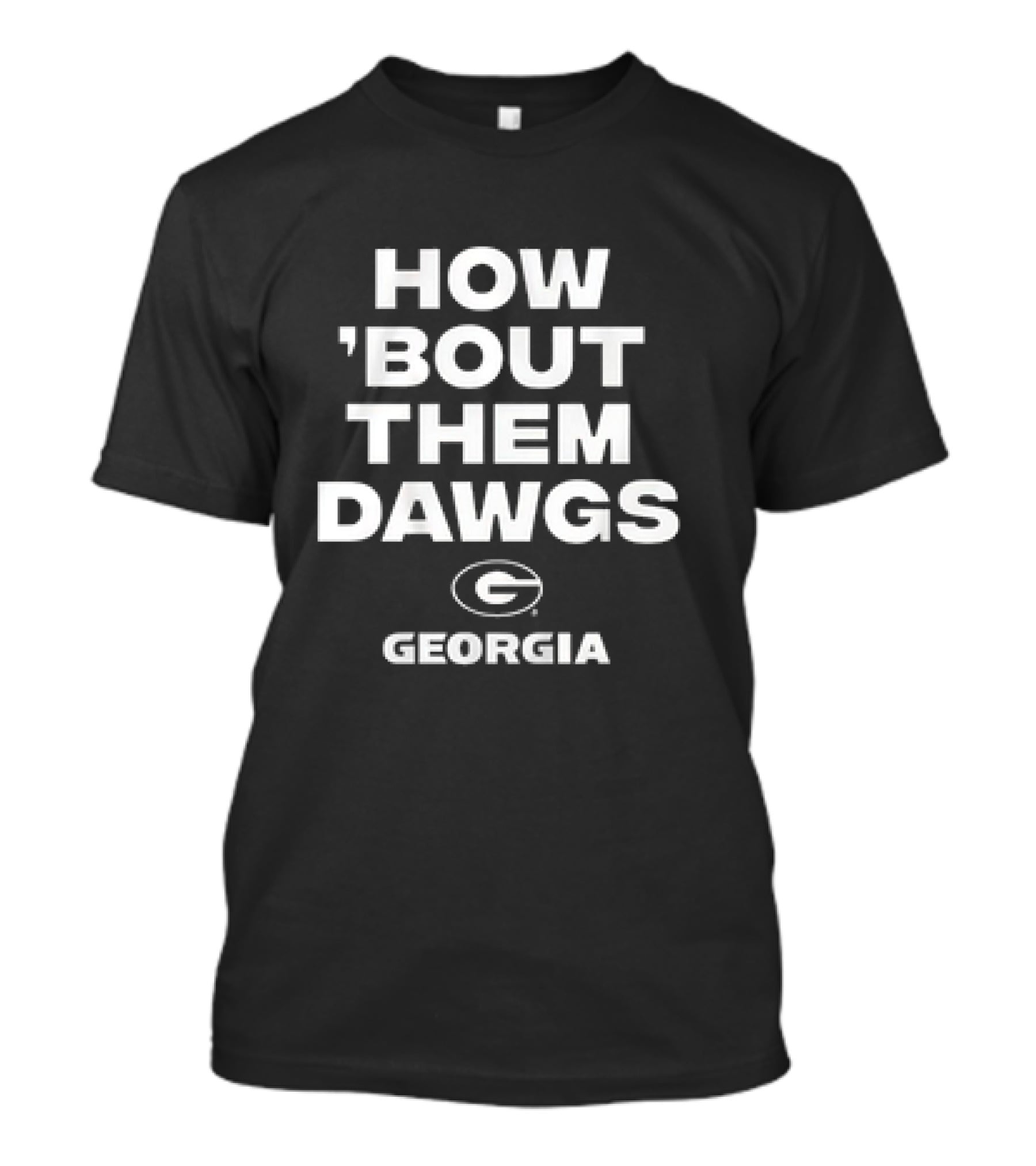 Georgia Bulldogs How ’Bout Them Dawgs Georgia G T-Shirt