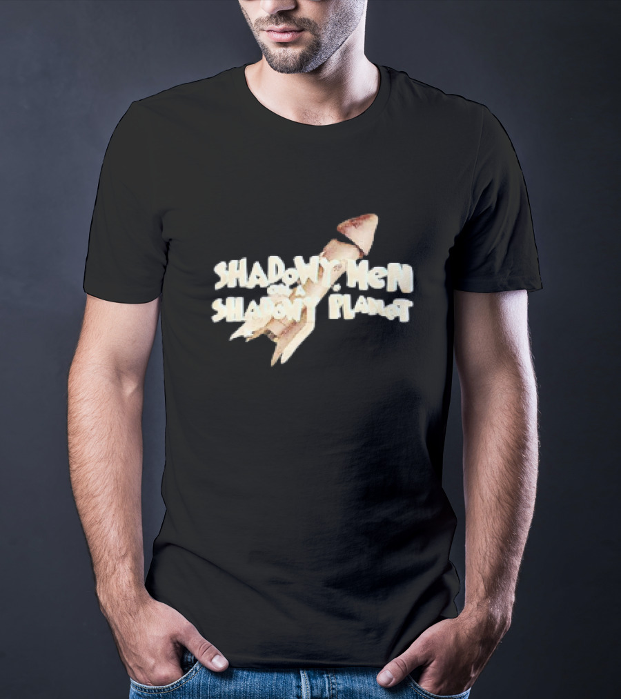 Shadowy Men On A Shadowy Planet Rocket T-Shirt