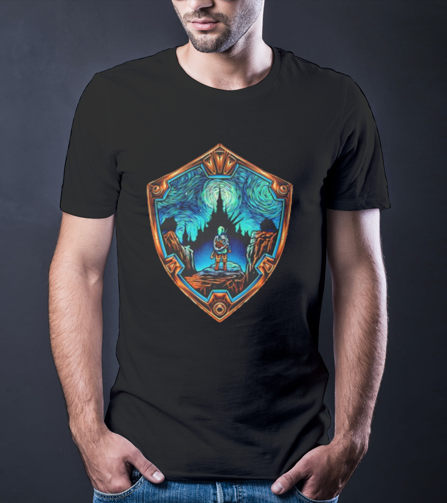 The Legend Of Zelda Horizon Destiny Shield T-Shirt