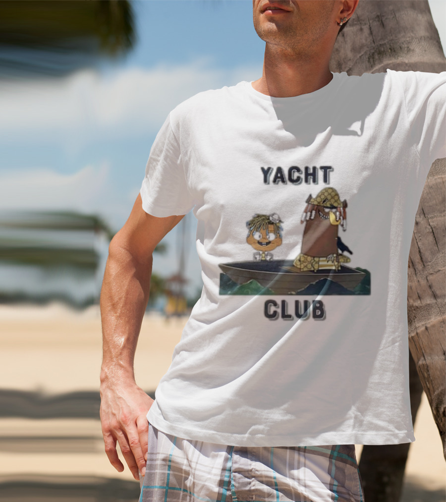 Juice Wrld Lil Yachty Yacht Club Hip-Hop Characters T-Shirt