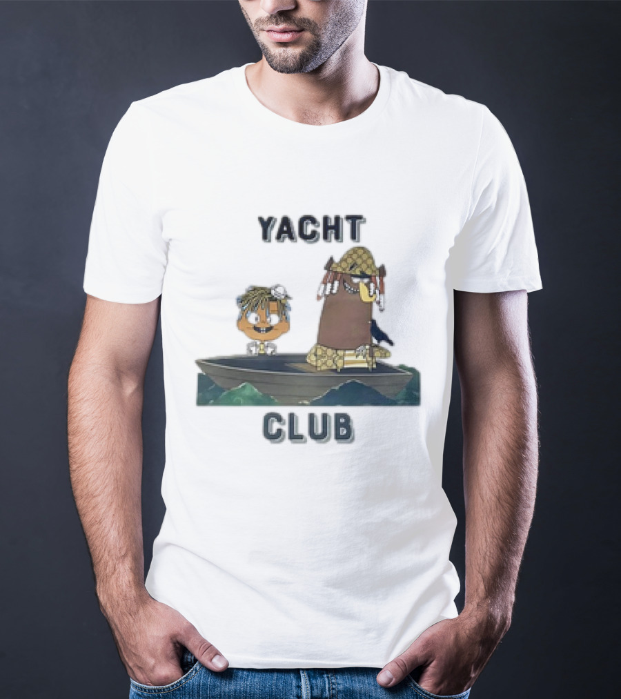 Juice Wrld Lil Yachty Yacht Club Hip-Hop Characters T-Shirt