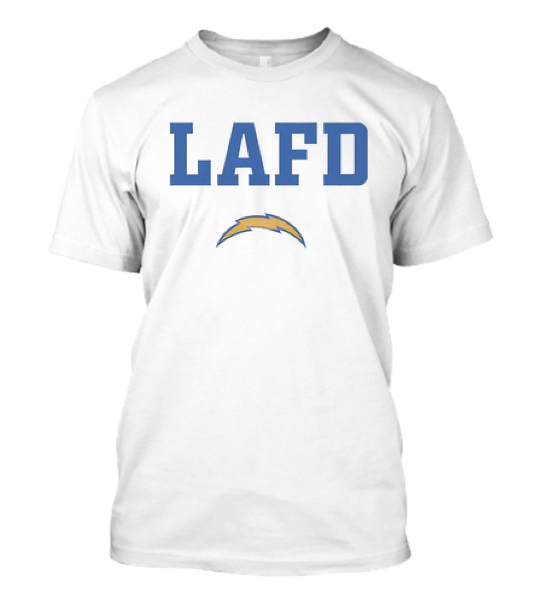 LAFD Los Angeles Chargers Bolt T-Shirt