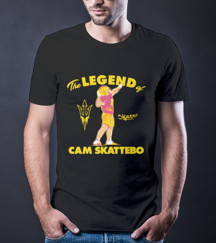 Arizona State Sun Devils The Legend Of Cam Skattebo Skatt T-Shirt