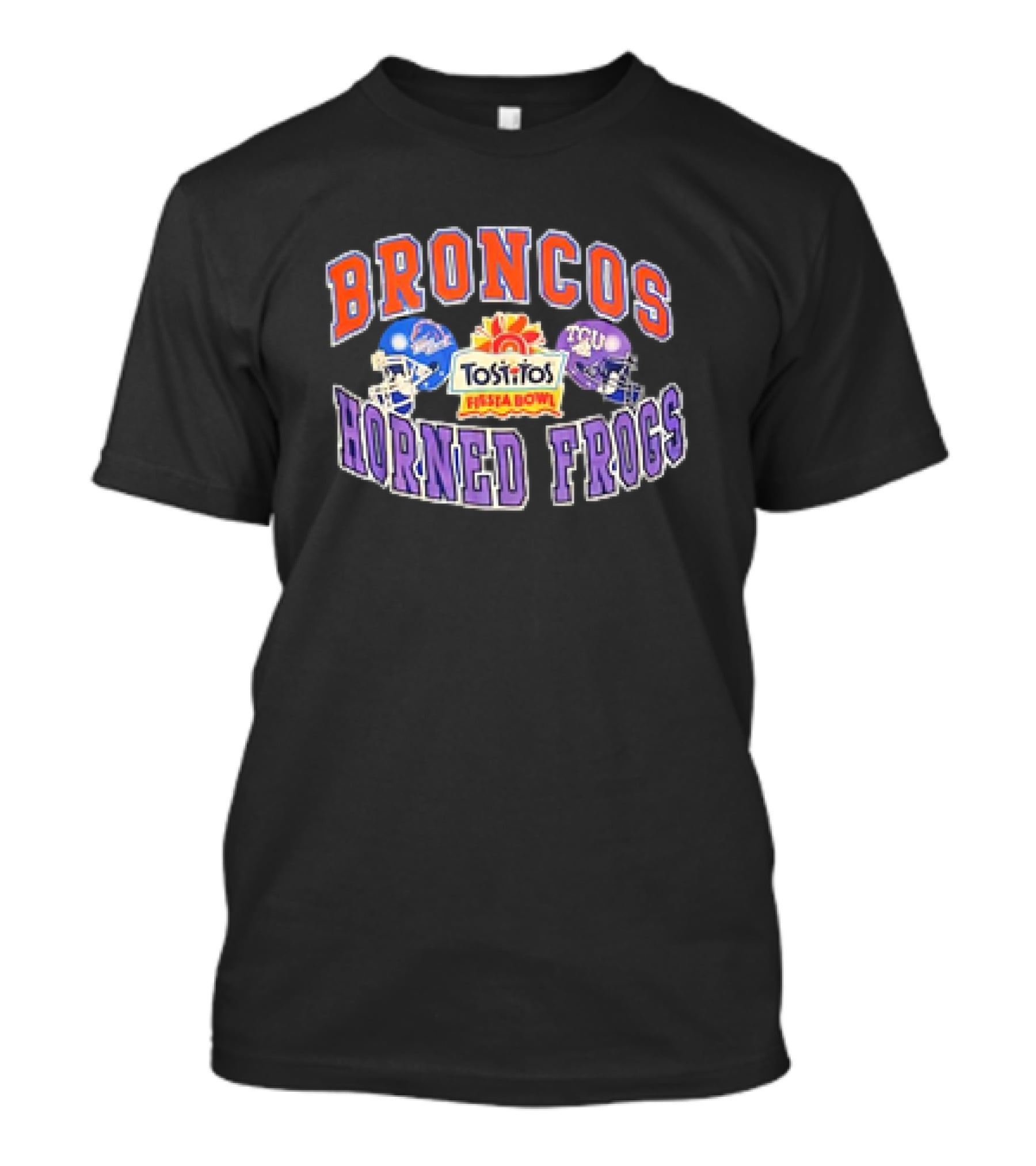 Broncos Horned Frogs Tostitos Fiesta Bowl Matchup T-Shirt
