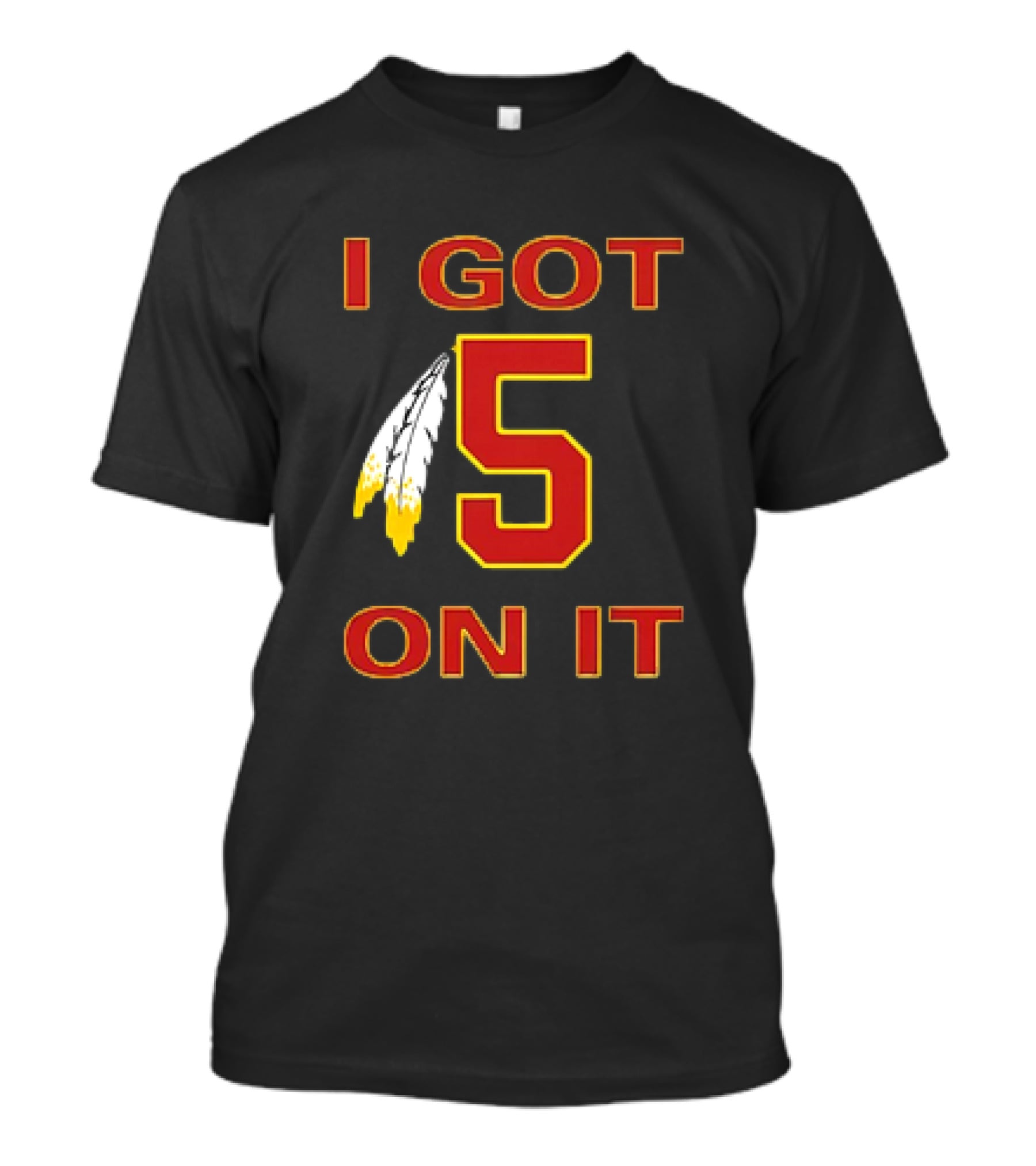 I Got 5 On It Washington Commanders Jayden Daniels T-Shirt
