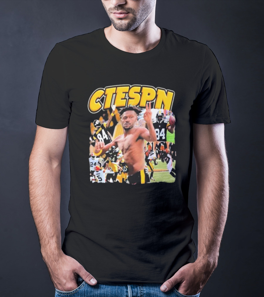 CTESPN Antonio Brown Pittsburgh Steelers Football Highlights T-Shirt