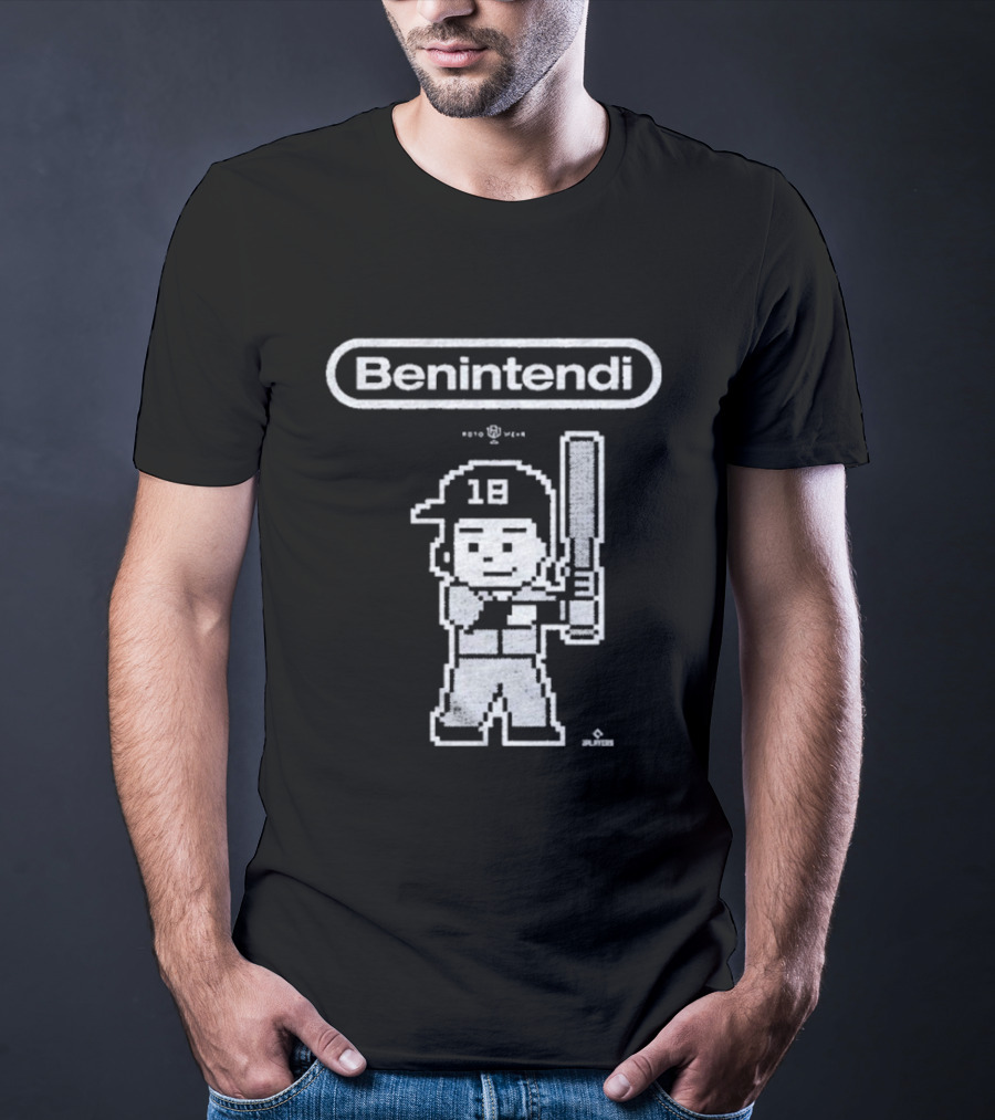 Benintendi Andrew Benintendi New York Yankees Baseball Cartoon 18 T-Shirt