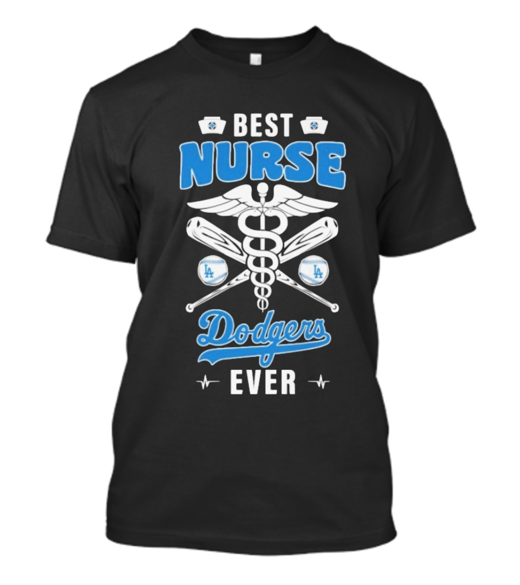 Best Nurse Los Angeles Dodgers Ever T-Shirt