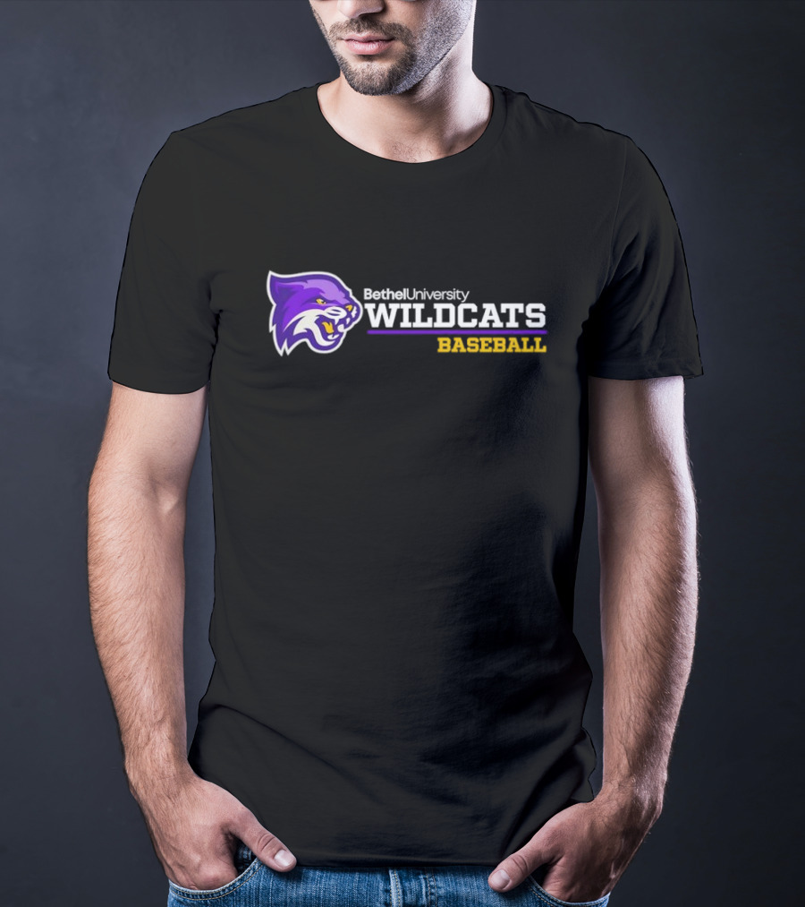 Bethel University Wildcats Baseball T-Shirt