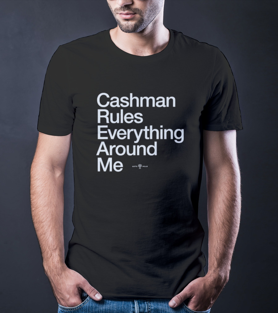 Cashman Rules Everything Around Me Trophy Symbol T-Shirt
