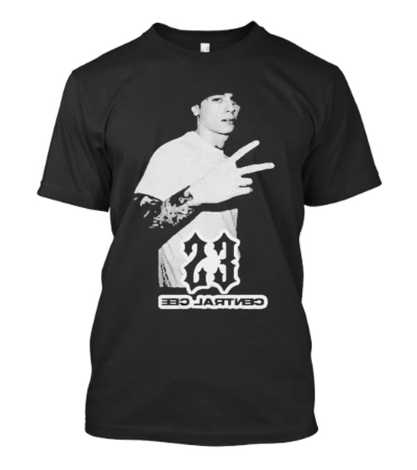 Central Cee Rap Bro Mask 23 White T-Shirt