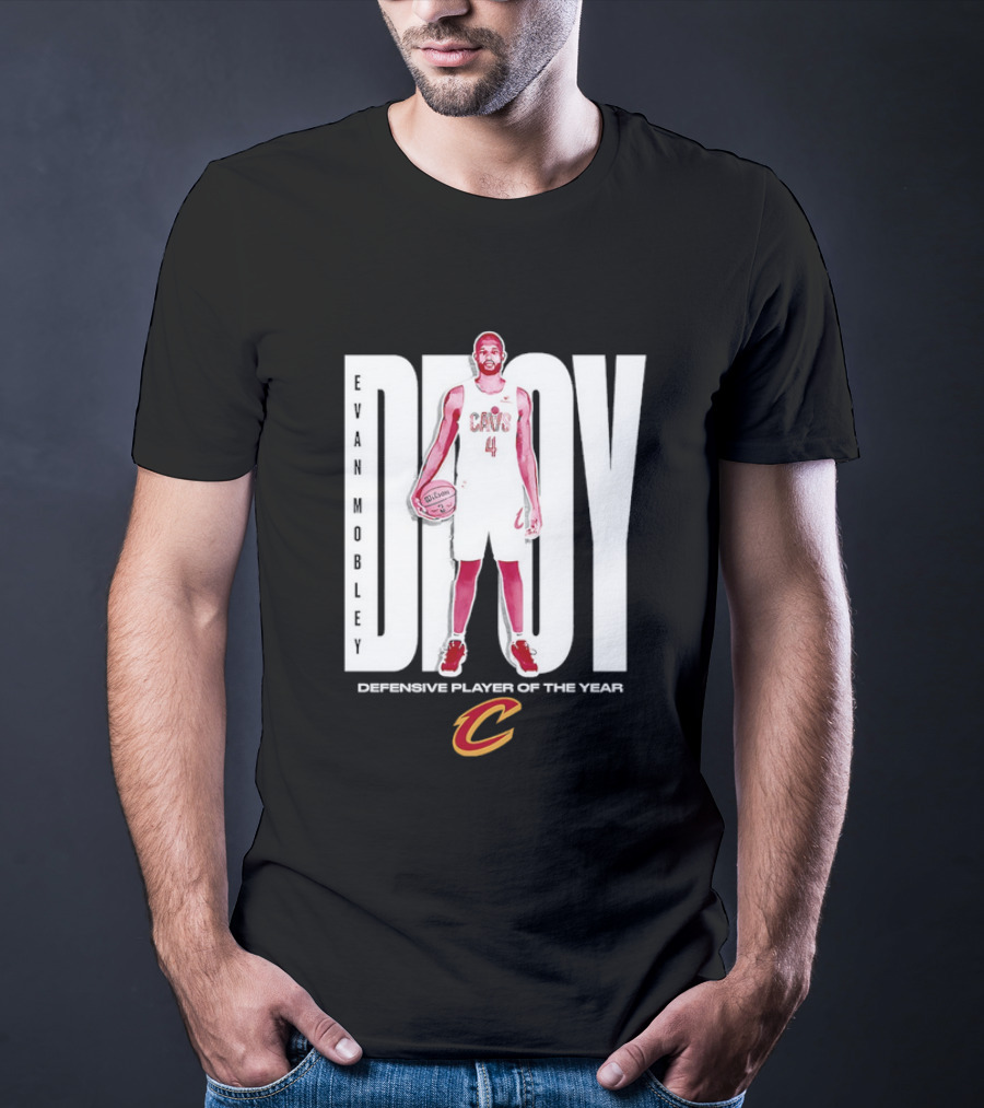 Cleveland Cavaliers Evan Mobley DPOY Defensive Player Of The Year 4 Cavs T-Shirt