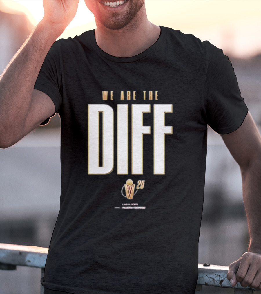 Cleveland Cavaliers We Are The Diff NBA 75 Trophy Logo T-Shirt