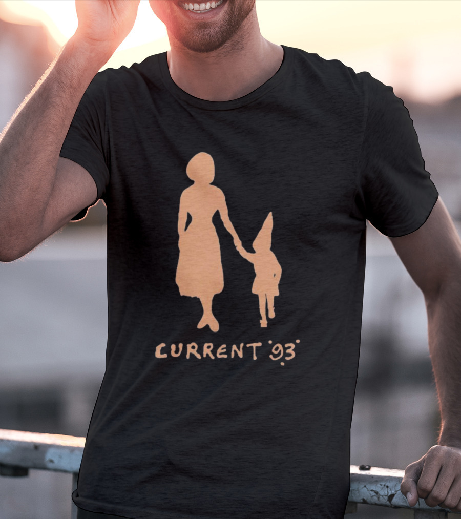 Current 93 Bella And Boy Holding Hands Silhouette T-Shirt