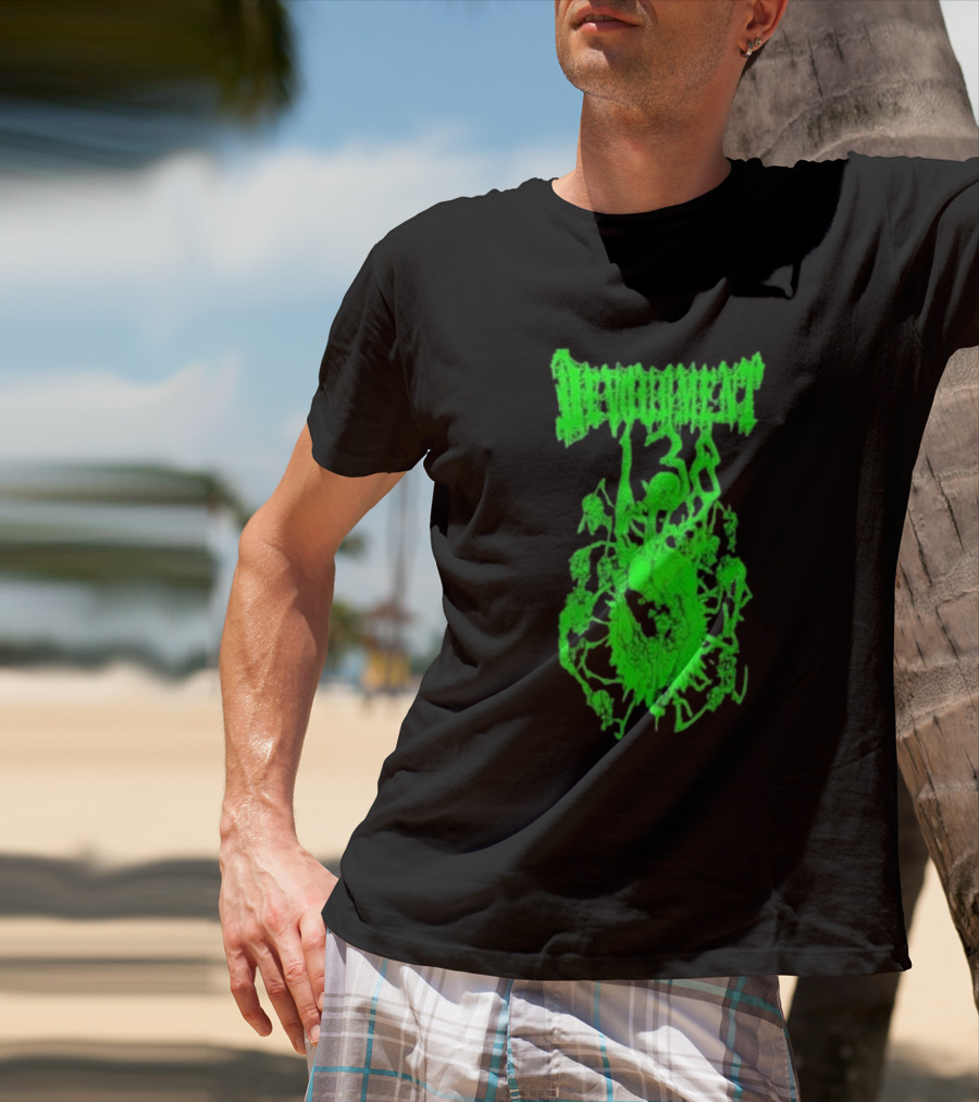 Devourment Butcher The Weak Green Splatter Graphic T-Shirt
